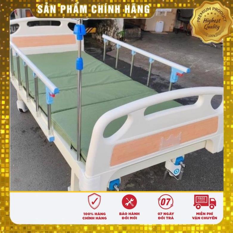 Giường bệnh 2 tay quay LUCASS GB-C2 (GB-9E cũ) - Chính hãng , thương hiệu Mỹ - Thiết kế chắc chắn, an toàn khi sử dụng