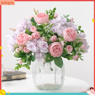 Chậu hoa giả trang trí lễ hội mùa đông