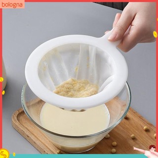 (Bologna) 100/200/400 Mesh Home Handheld Coffee Tea Leaf Filter Strainer Sieve Colander