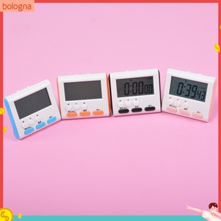 (Bologna) Kitchen LCD Digital Display Count-Down Up Cooking Baking Timer with Back Stand