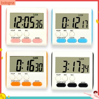 (Bologna) Kitchen LCD Digital Display Count-Down Up Cooking Baking Timer with Back Stand