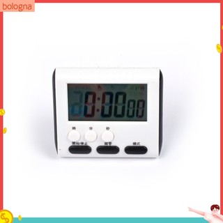 (Bologna) Kitchen LCD Digital Display Count-Down Up Cooking Baking Timer with Back Stand