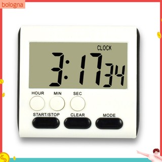 (Bologna) Kitchen LCD Digital Display Count-Down Up Cooking Baking Timer with Back Stand