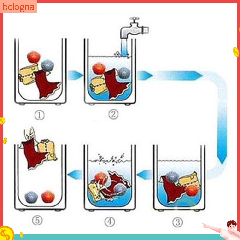 Bóng hỗ trợ loại bỏ xơ vải cho máy giặt