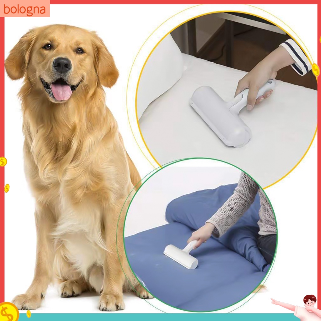 Cây lăn lông chó mèo - Lăn tĩnh điện hút lông thú cưng làm sạch giường chăn đệm