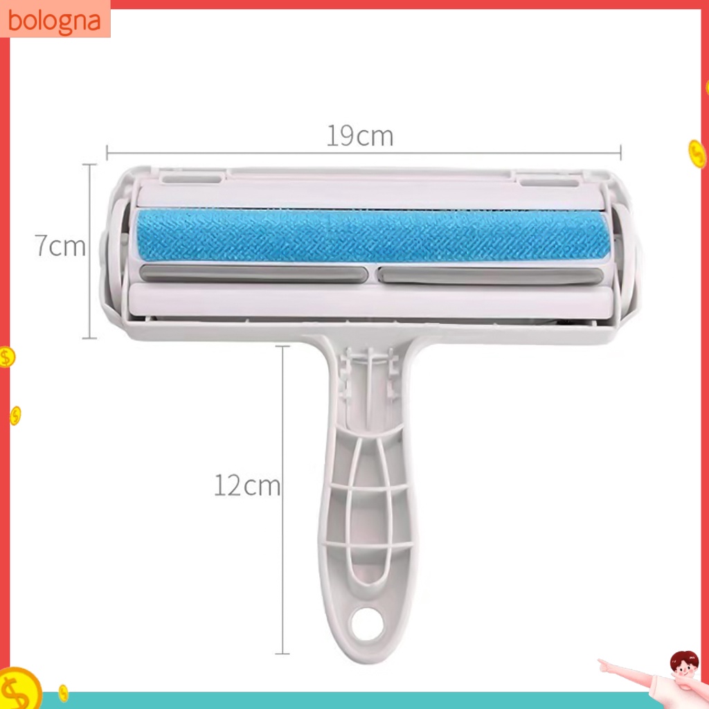 Cây lăn lông chó mèo - Lăn tĩnh điện hút lông thú cưng làm sạch giường chăn đệm