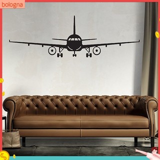 (Bologna) Giấy đề can dán tường hình máy bay độc đáo