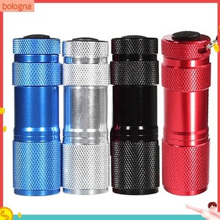 (Bologna) Đèn pin tia cực tím mini 9 LED
