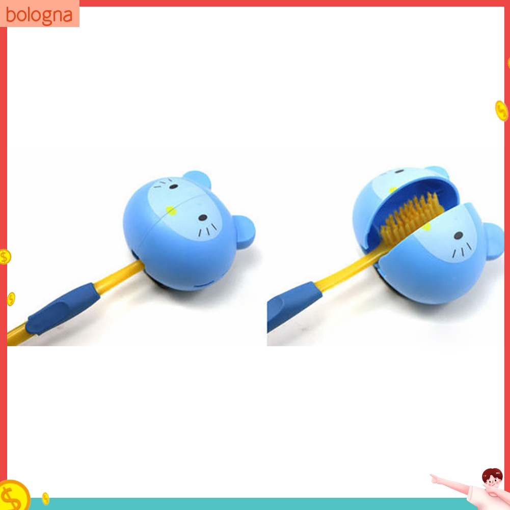 Móc treo bàn chải đánh răng gắn tường hình động vật đáng yêu