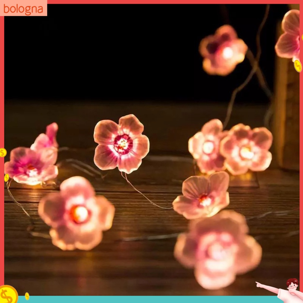 Dây Đèn LED Hình Hoa Anh Đào Trang Trí Trong Nhà Tiện Dụng