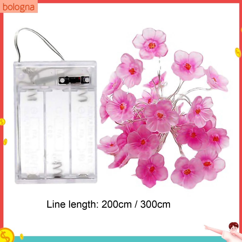 Dây Đèn LED Hình Hoa Anh Đào Trang Trí Trong Nhà Tiện Dụng