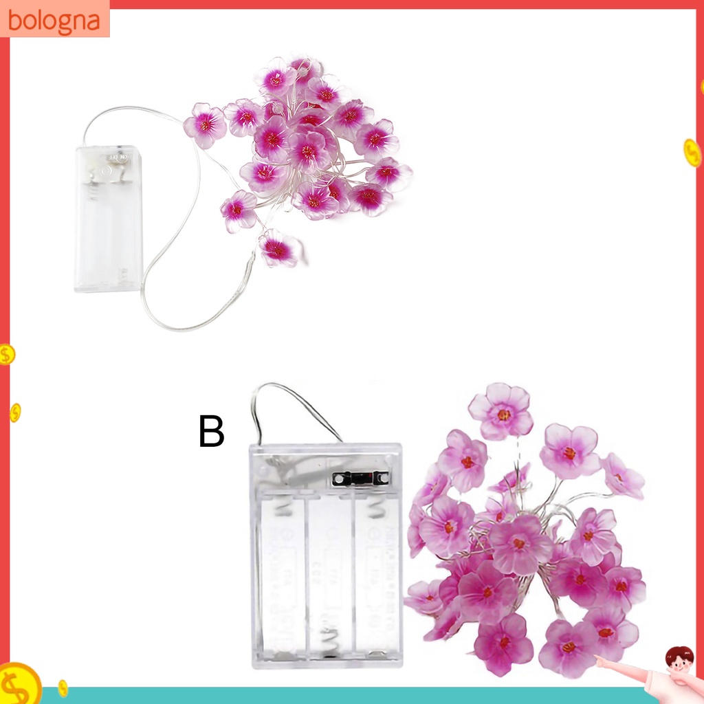 Dây Đèn LED Hình Hoa Anh Đào Trang Trí Trong Nhà Tiện Dụng