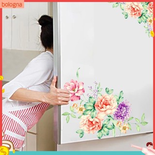 Sticker dán phòng khách/nhà vệ sinh đa năng trang trí hình bông hoa làm từ PVC kích thước 30cm x 20cm