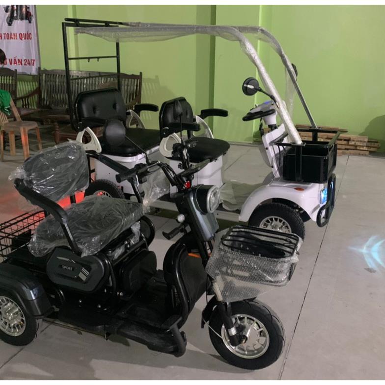 XE ĐIỆN 4 BÁNH MINIBUS PUKUO, BẢN 2022 ĐỘNG CƠ NÂNG CẤP