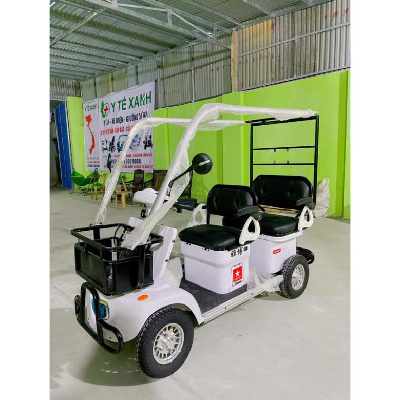 XE ĐIỆN 4 BÁNH MINIBUS PUKUO, BẢN 2022 ĐỘNG CƠ NÂNG CẤP