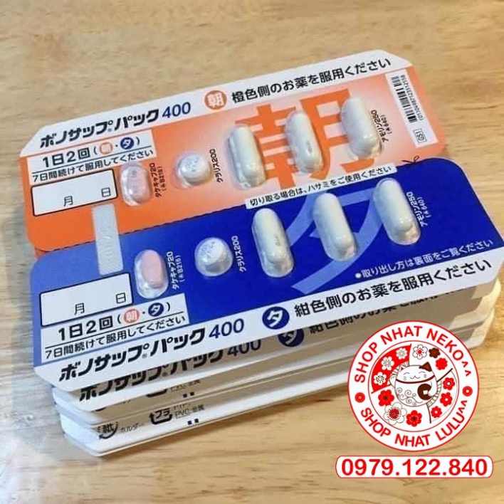 VIÊN NGĂN NGỪA VI KHUẨN HP DẠ DÀY LANSUP 400 NHẬT BẢN