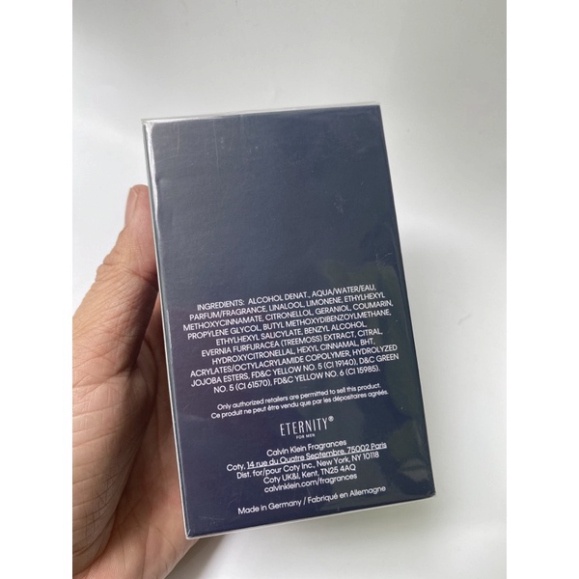 🆈🆄🆁🅸 - Nước Hoa Nam CK Eternity For Men 100ml