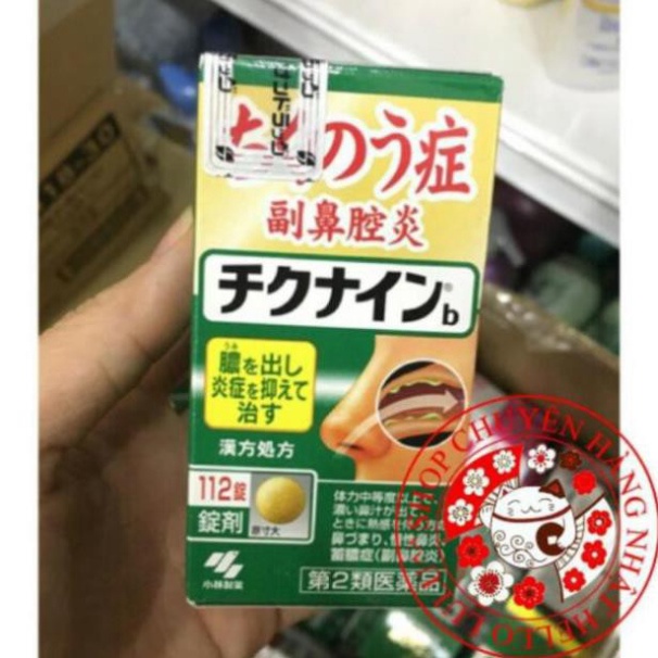 Viên uống xoang Nhật bản Kobayashi Chikunain 56/112/224 viên