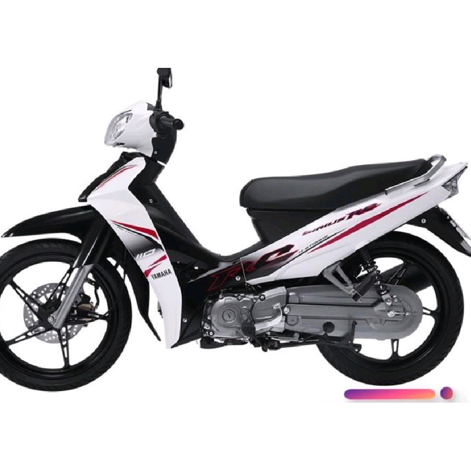 Tem Rời Yamaha Sirius 110 Rc Trắng Decal Cao Cấp