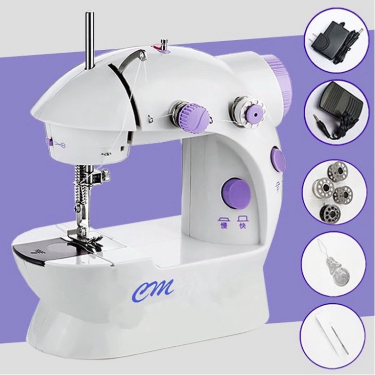 Máy May Để Bàn - Máy Khâu Gia Đình SIêu Tiện Lợi Hàng Chính Hãng Dễ Dàng Sử Dụng