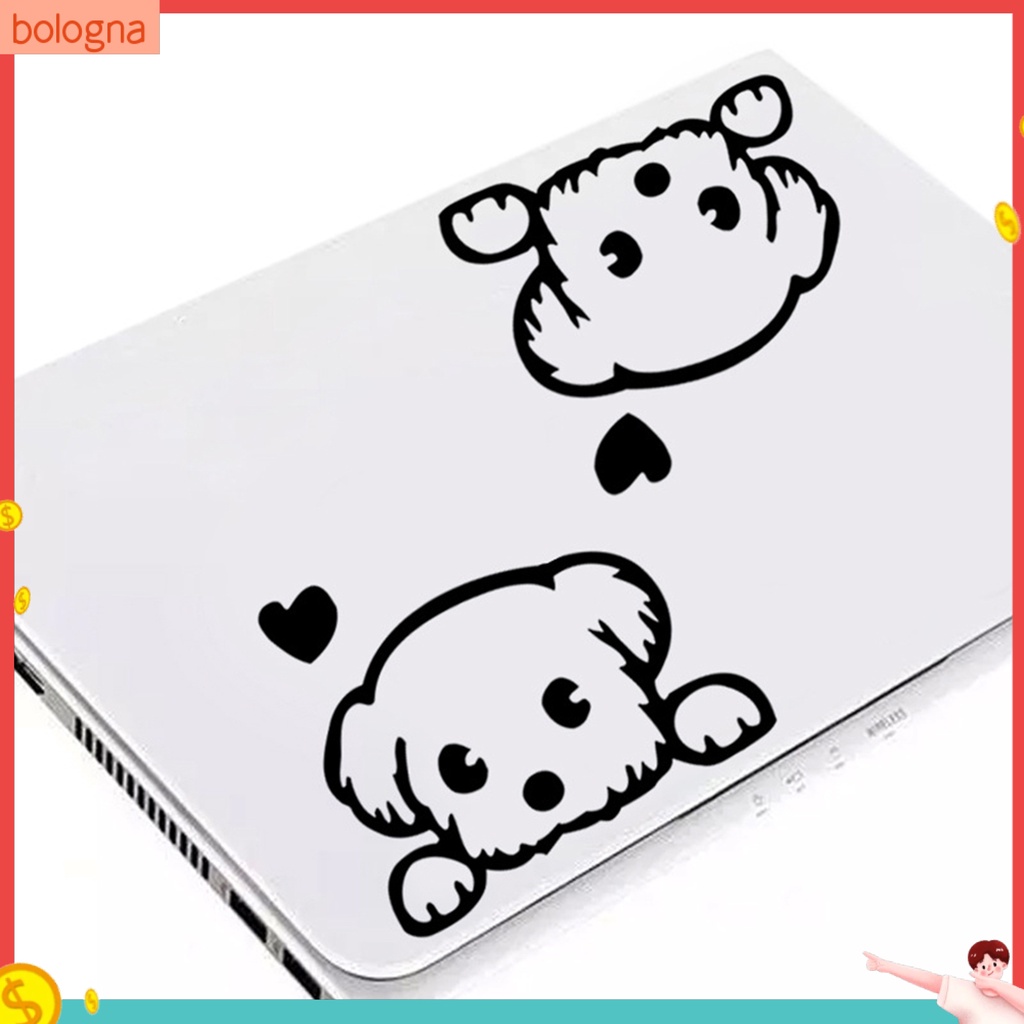 Nhãn Dán Tường Trang Trí Hình Chó Mèo Đáng Yêu Tự Hoàn Thành