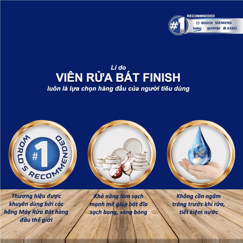 Sỉ sll Viên Rửa Chén Bát Hương Chanh Finish All In 1 Rửa Cực Sạch Nhập Khẩu Châu Âu Chính Hãng 120 Viên/hộp