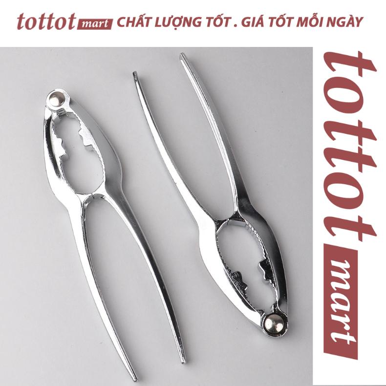 Dụng cụ kẹp càng cua, ghẹ và tách các loại vỏ, hạt cứng inox Tottot Mart siêu bền cao cấp