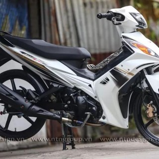 Tem chế - tem rời ex 2010 lc 135 dán xe trắng - decal in chất lượng