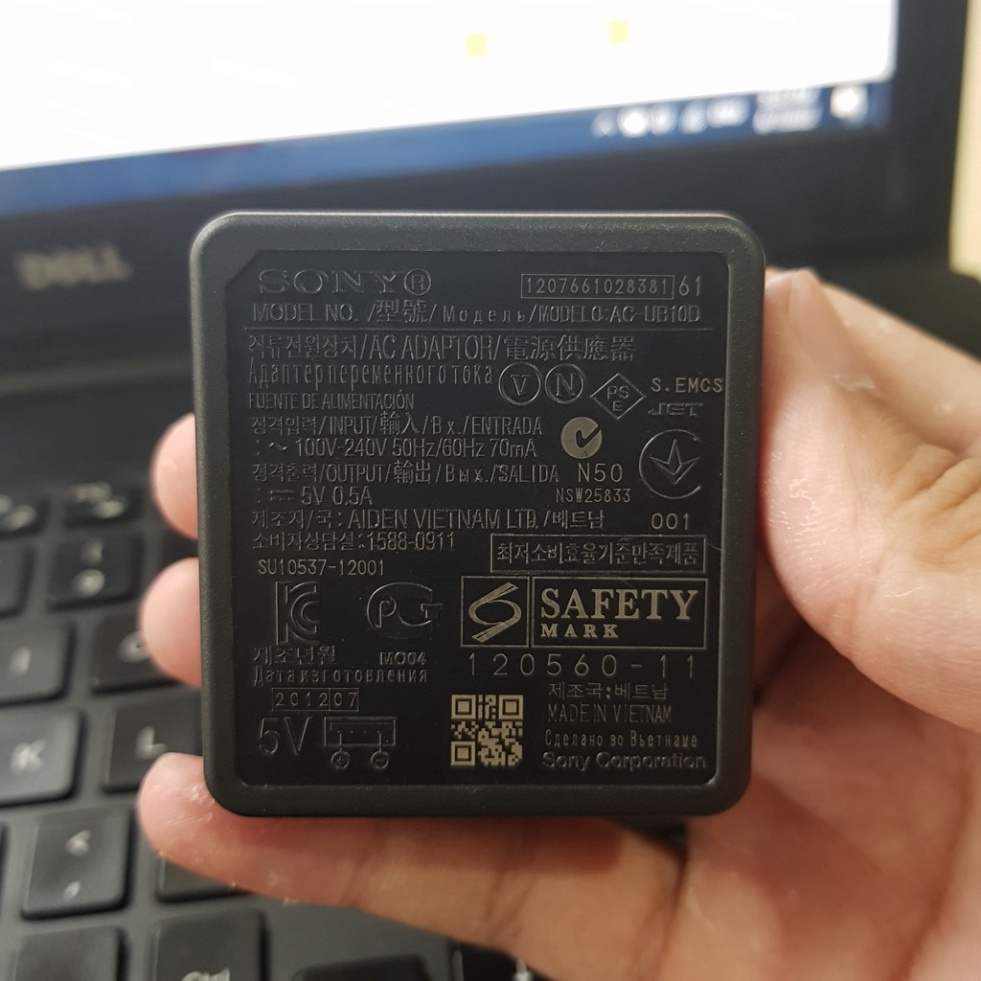 Nguồn SONY USB 5V0.5A AC-UB10D Chất Lượng Cao sạc 5V 0.5A 500ma cho máy pin máy ảnh - ShopLinhKienHT