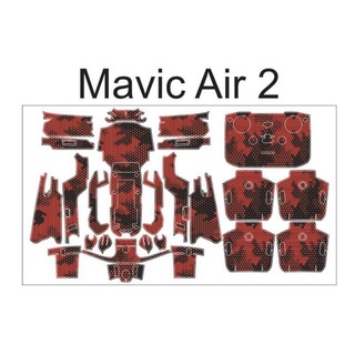 Skin decal trang trí flycam dji mavic air 2 - air 2s - dán full body - decal in chất lượng