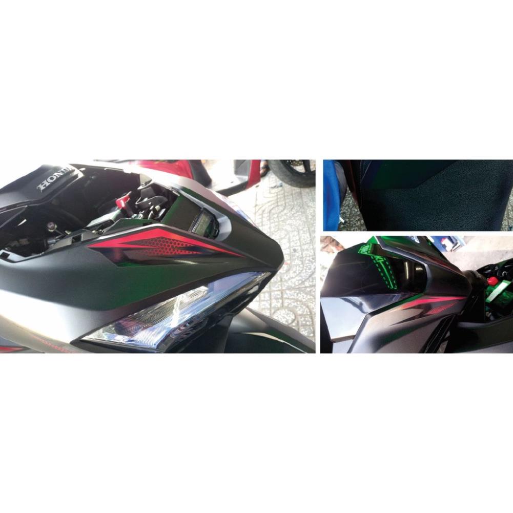 Tem Honda Air Blade 2019 Đen Nhám  - Decal In Chất Lượng