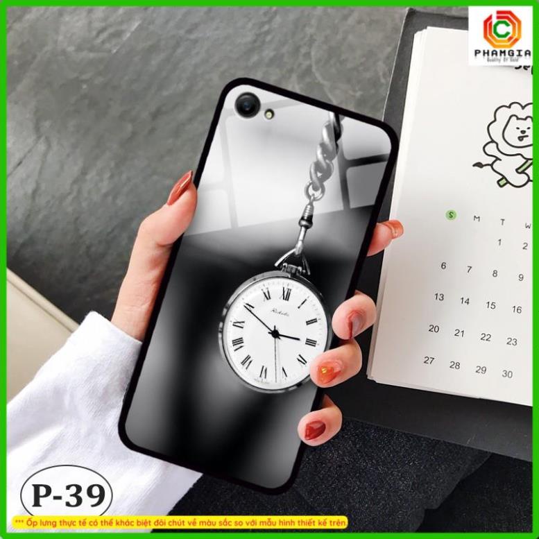 Ốp kính OPPO A59 / F1s mặt lưng ép cường lực dẻo chống bể, in hình nhiều mẫu sắc nét, đẹp