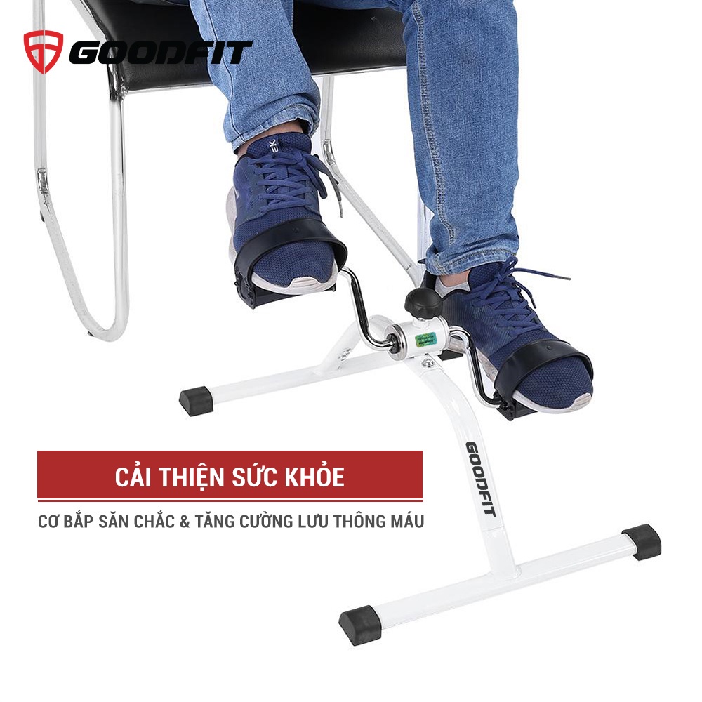Bàn đạp chân, bàn tập tay mini tháo lắp tại nhà GoodFit GF003MB