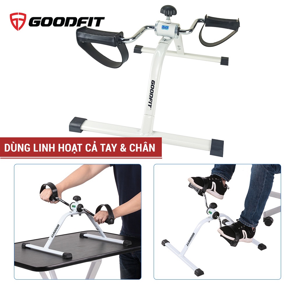 Bàn đạp chân, bàn tập tay mini tháo lắp tại nhà GoodFit GF003MB