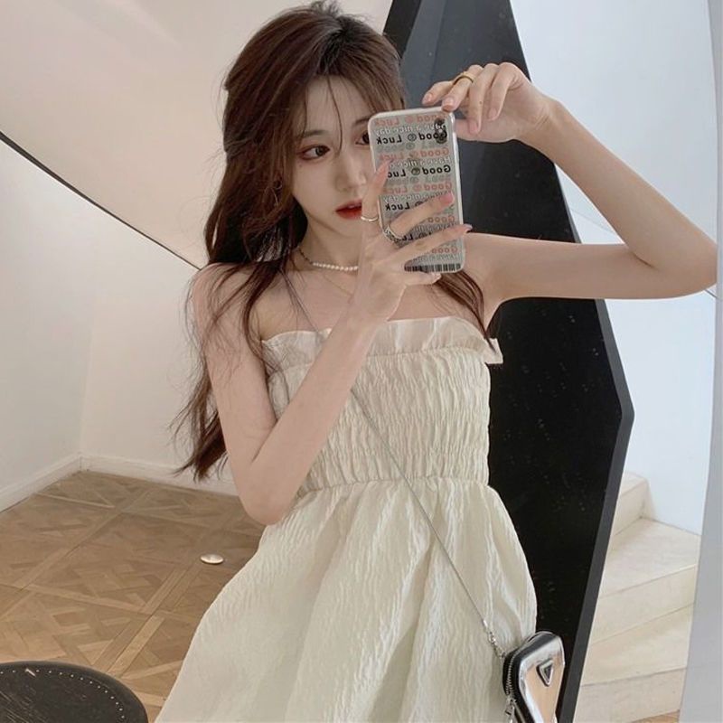 Đầm Ống Mỏng Vừa Vặn Với Thiết Kế Hở Vai Phong Cách Mới Dành Cho Nữ