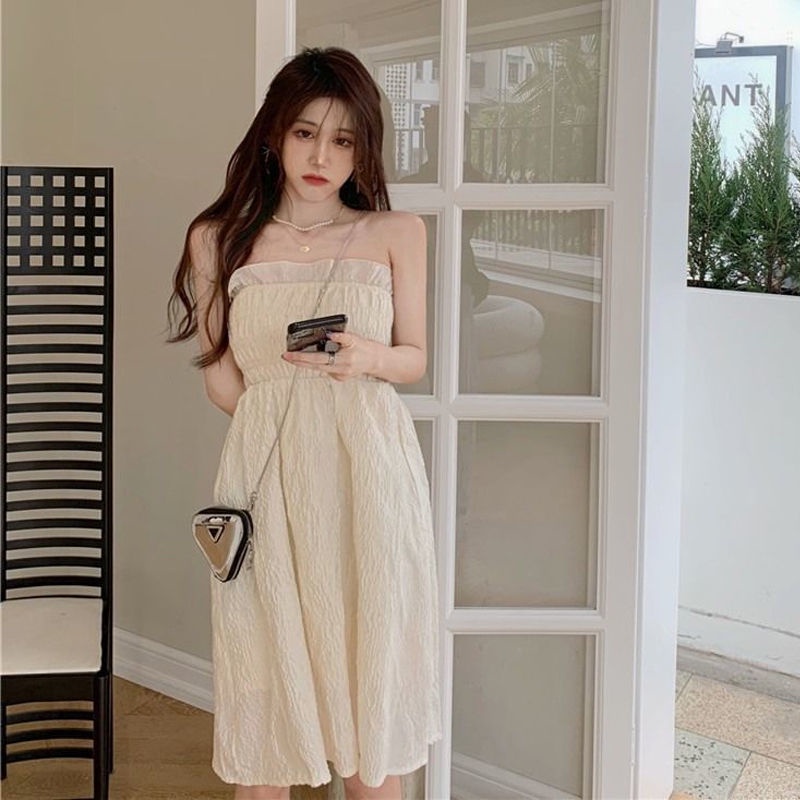 Đầm Ống Mỏng Vừa Vặn Với Thiết Kế Hở Vai Phong Cách Mới Dành Cho Nữ