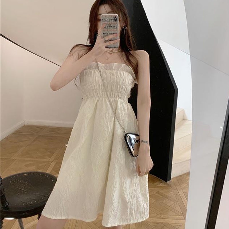 Đầm Ống Mỏng Vừa Vặn Với Thiết Kế Hở Vai Phong Cách Mới Dành Cho Nữ