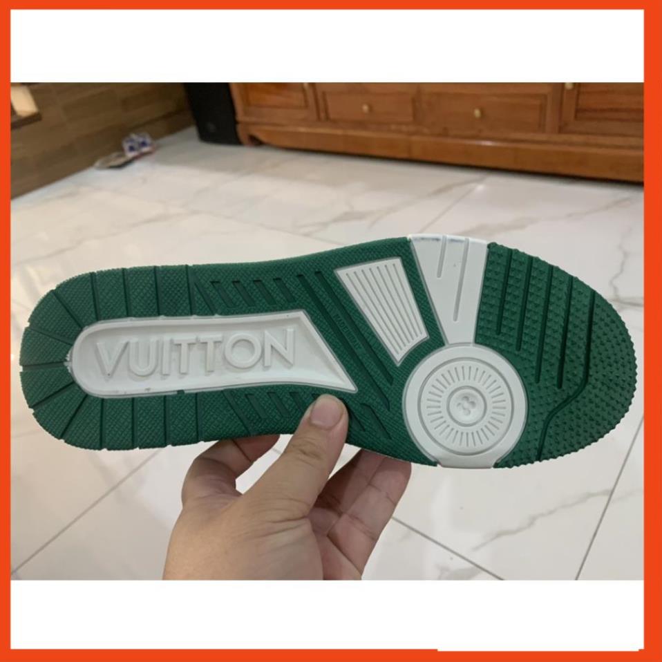 Giày LV Louis Vuitton Trainer Black White, Giày  LV Nam Nữ Mẫu Mới Hot Hit 2 Phiên Bản Màu Sắc Hàng Cao Cấp b01