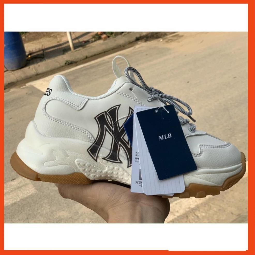 Giày Thể Thao MLB NY Đen, Boston, La Cao Cấp Nam Tăng Chiều Cao 6cm, Nữ - Giày Thể Thao Màu Trắng Full Box b01 | BigBuy360 - bigbuy360.vn