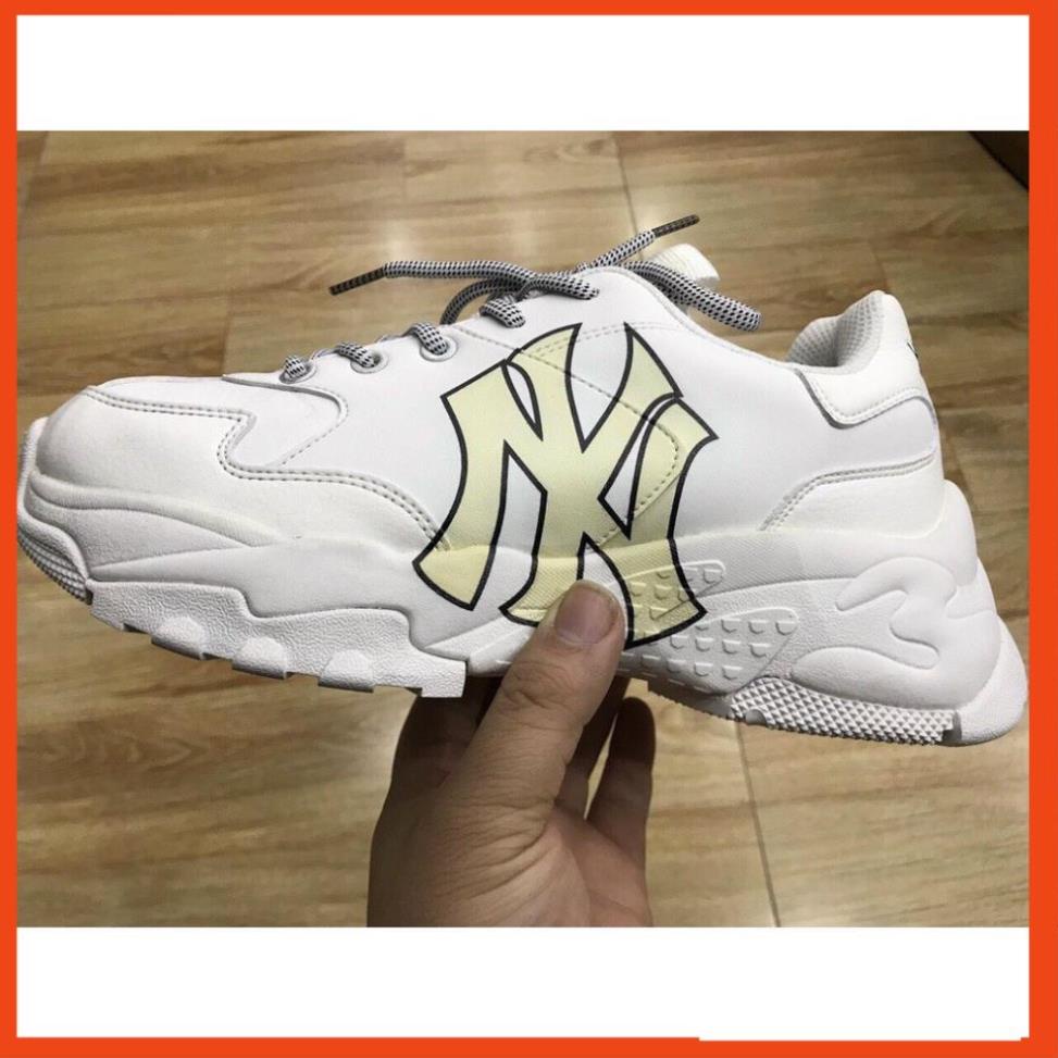 Giày Thể Thao MLB NY Đen, Boston, La Cao Cấp Nam Tăng Chiều Cao 6cm, Nữ - Giày Thể Thao Màu Trắng Full Box b01 | BigBuy360 - bigbuy360.vn