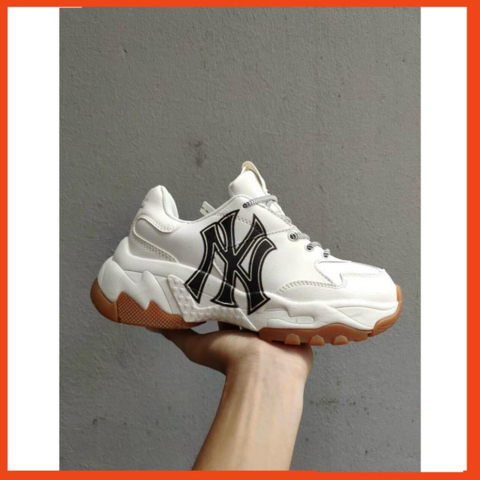 Giày Thể Thao MLB NY Đen, Boston, La Cao Cấp Nam Tăng Chiều Cao 6cm, Nữ - Giày Thể Thao Màu Trắng Full Box b01 | BigBuy360 - bigbuy360.vn