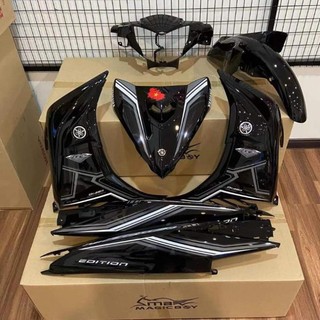 Tem chế - tem rời ex 135 rc 2011 dán xe đen - decal in chất lượng