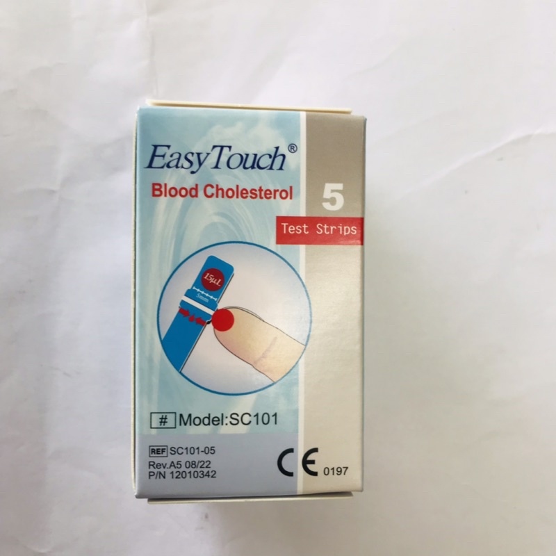 Que Thử Mỡ Máu, Cholesterol Cho Máy Đo Easy Touch GCU ET322