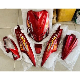 Tem chế - tem lửa yamaha mio 110 đời đầu - decal in chất lượng