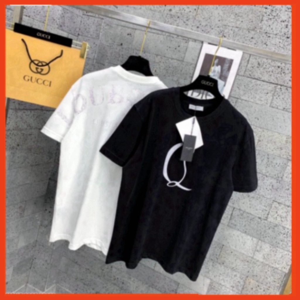 654 Áo Phông Louboutin Cho Nam Nữ Bản Cao Cấp Hoạ Tiết Chữ Loubotin - Áo Thun Hot Hit 2023 8 9 234 | BigBuy360 - bigbuy360.vn