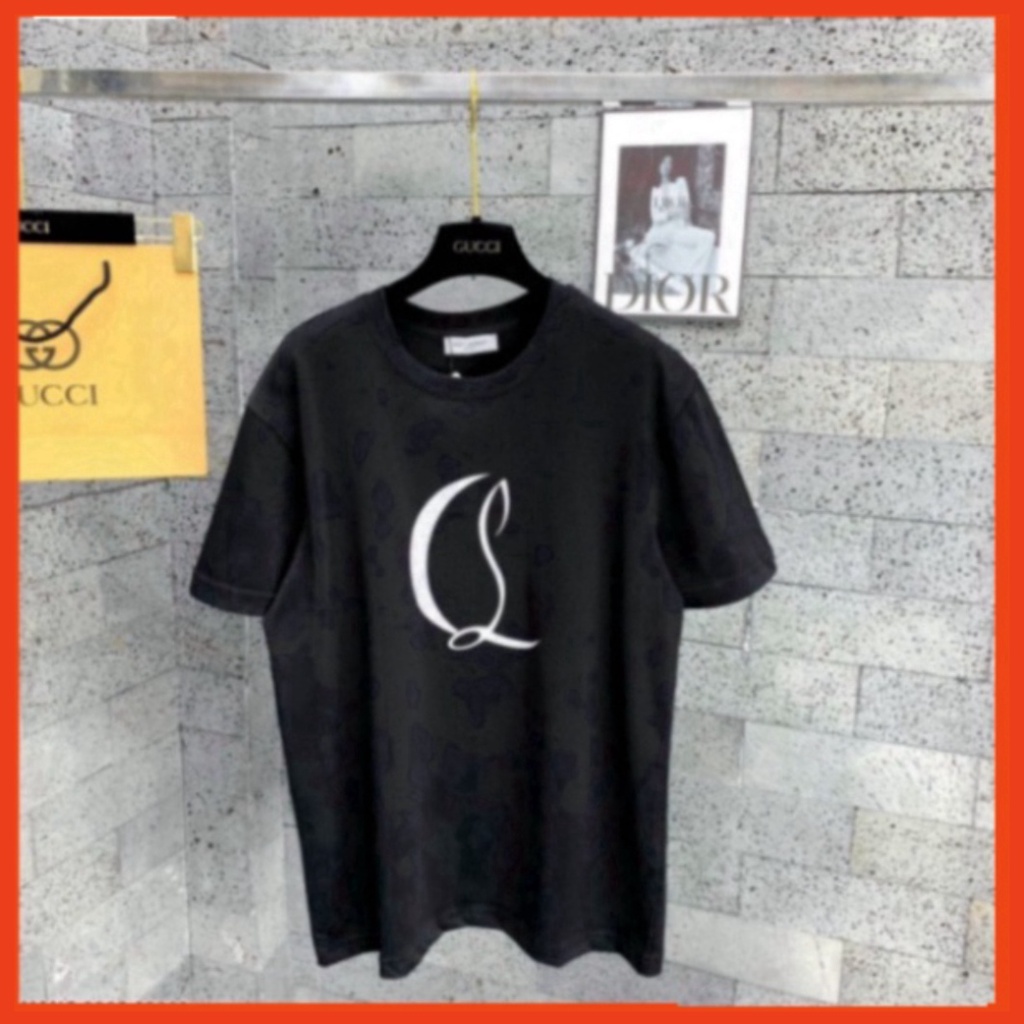 654 Áo Phông Louboutin Cho Nam Nữ Bản Cao Cấp Hoạ Tiết Chữ Loubotin - Áo Thun Hot Hit 2023 8 9 234 | BigBuy360 - bigbuy360.vn