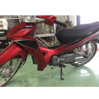 Tem chế - tem rời wave blade 110 đỏ đen chuẩn zin - decal in chất lượng