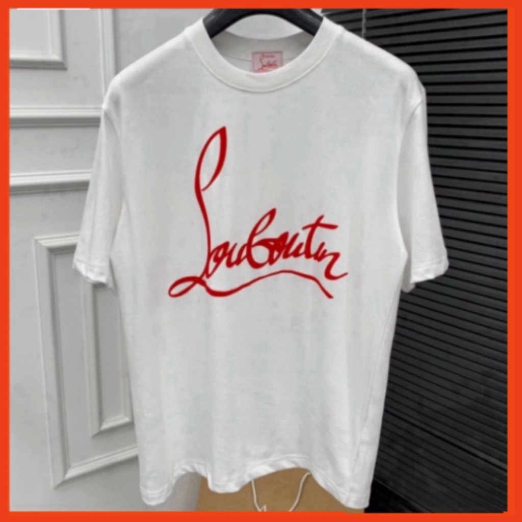 654 Áo Thun Louboutin Cao Cấp. Áo Phông Nam Nữ Loubotin In 2 Mặt Hàng Siêu Cấp Hotrend 2023 8 9 234