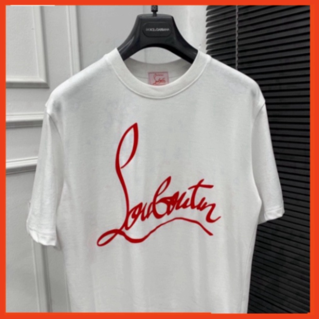 654 Áo Thun Louboutin Cao Cấp. Áo Phông Nam Nữ Loubotin In 2 Mặt Hàng Siêu Cấp Hotrend 2023 8 9 234