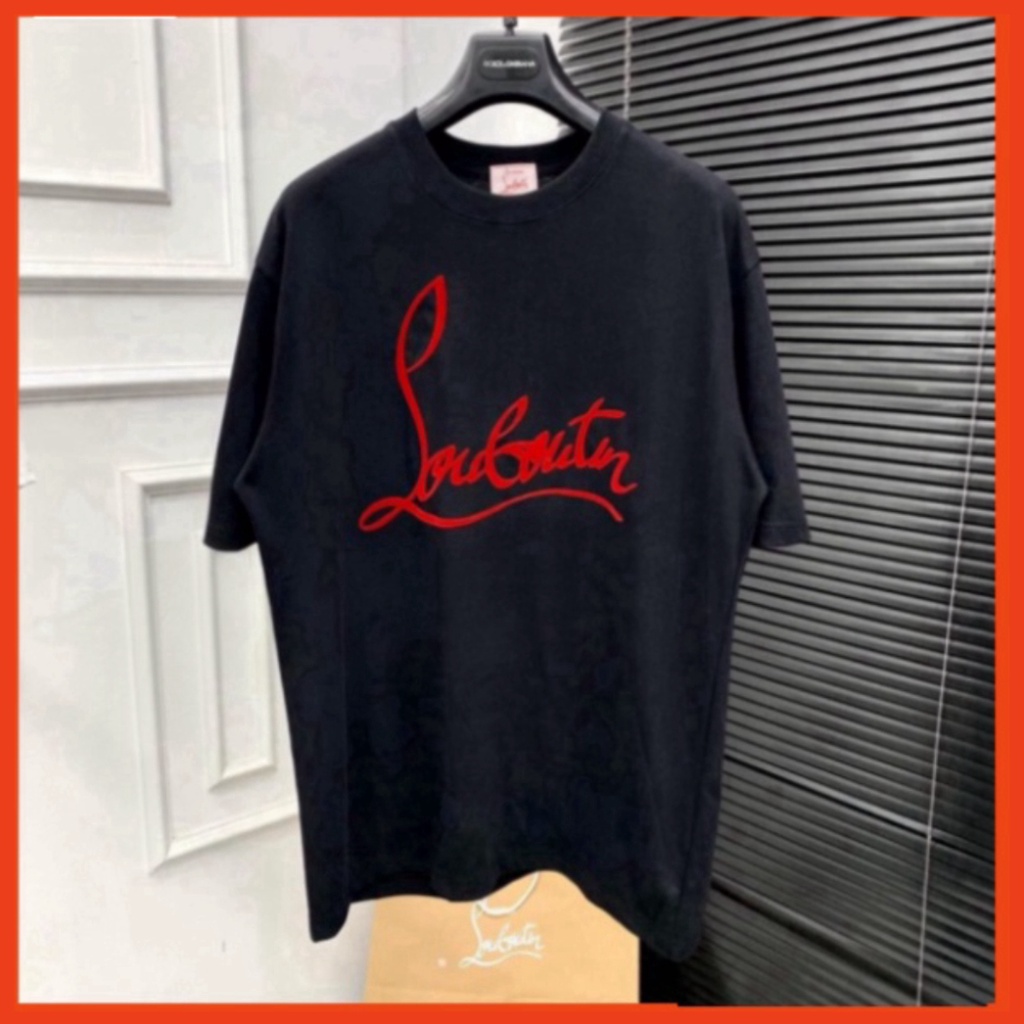 654 Áo Thun Louboutin Cao Cấp. Áo Phông Nam Nữ Loubotin In 2 Mặt Hàng Siêu Cấp Hotrend 2023 8 9 234